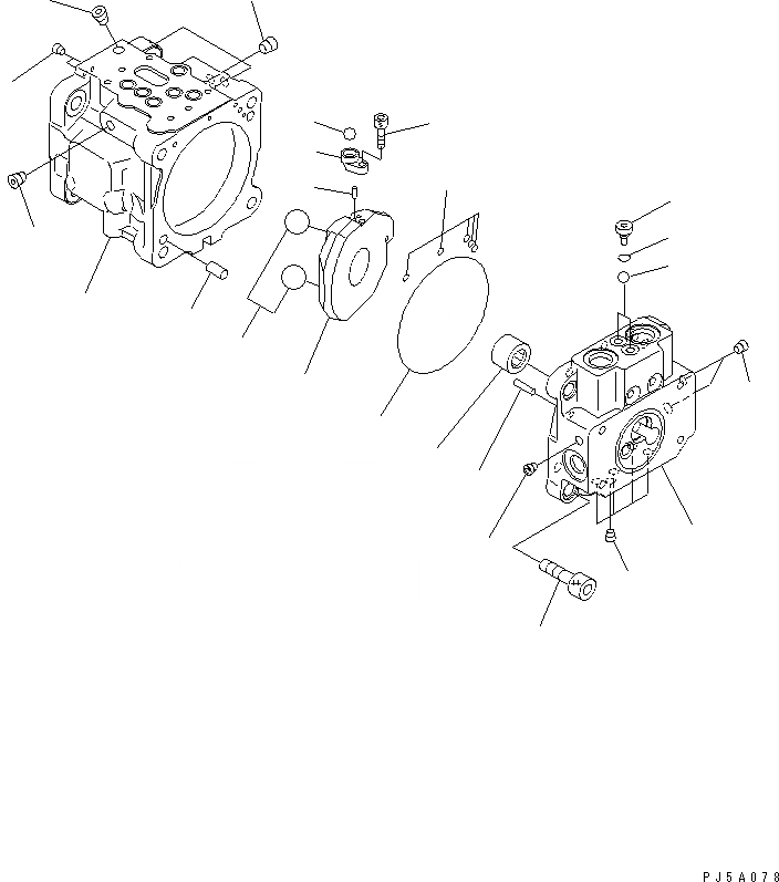 Схема запчастей Komatsu PC40MR-2-AC - ОСНОВН. НАСОС (/) (С КОНДИЦИОНЕРОМ) ОСНОВН. КОМПОНЕНТЫ И РЕМКОМПЛЕКТЫ