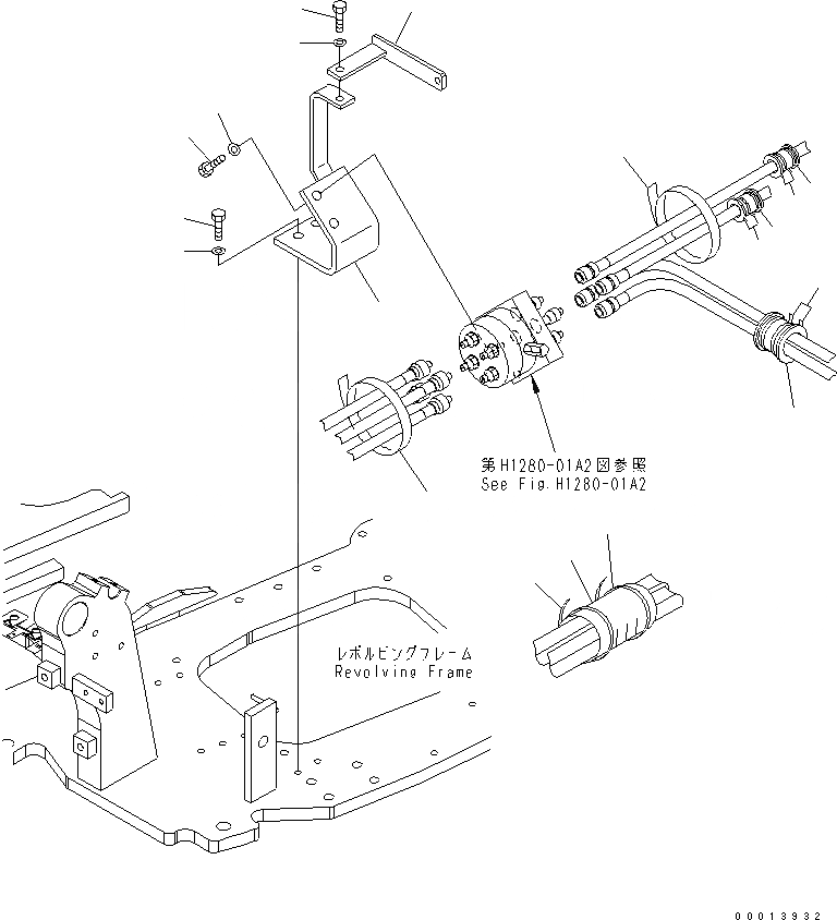 Схема запчастей Komatsu PC40MR-2 - КОРПУС (ISO-ЭКСКАВАТ. PATTERN УПРАВЛ-Е) (КРОМЕ ЯПОН.) ГИДРАВЛИКА