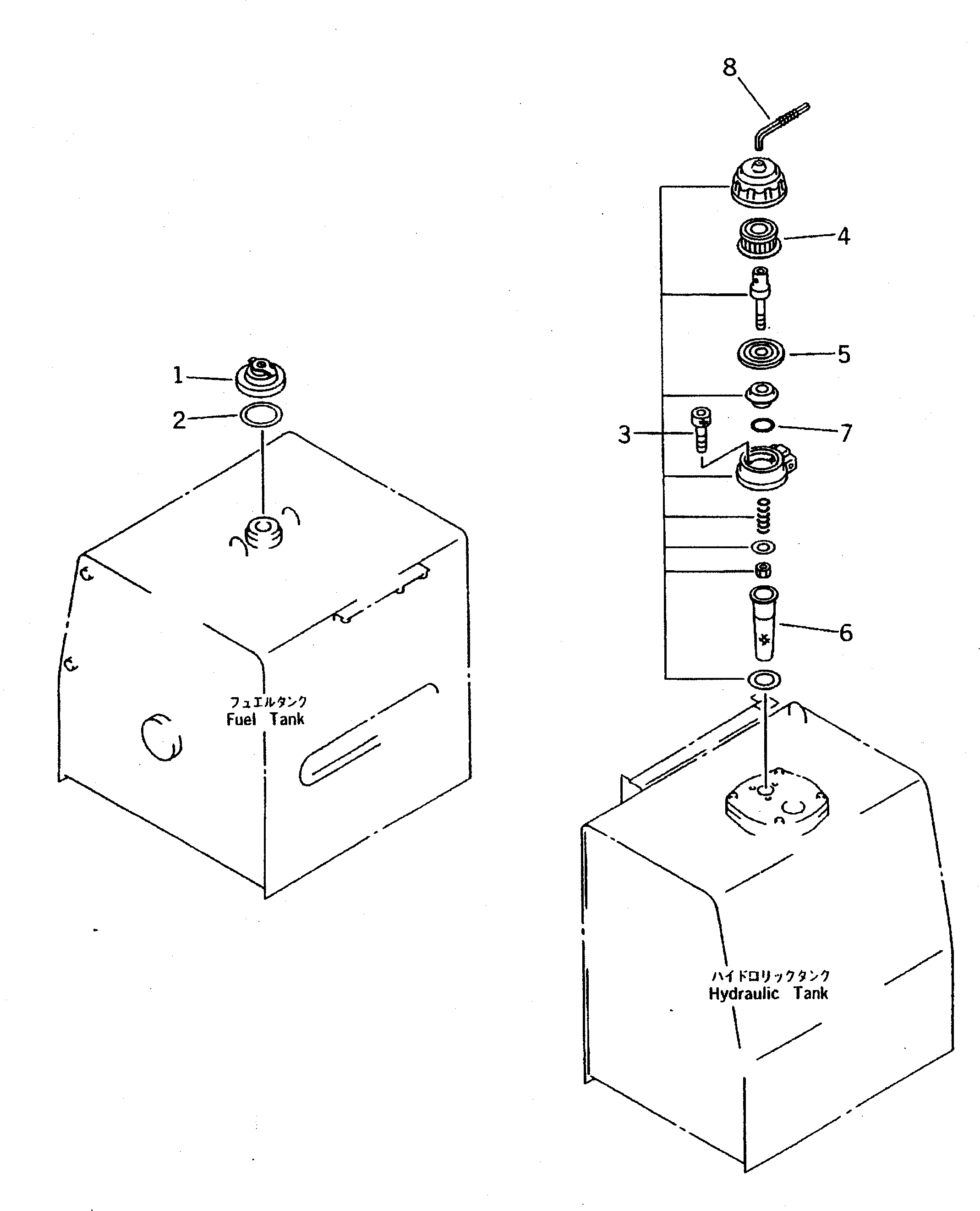 Схема запчастей Komatsu PC410-5 - ЗАЩИТА ОТ ВАНДАЛИЗМА(№-8) МАРКИРОВКА¤ ИНСТРУМЕНТ И РЕМКОМПЛЕКТЫ