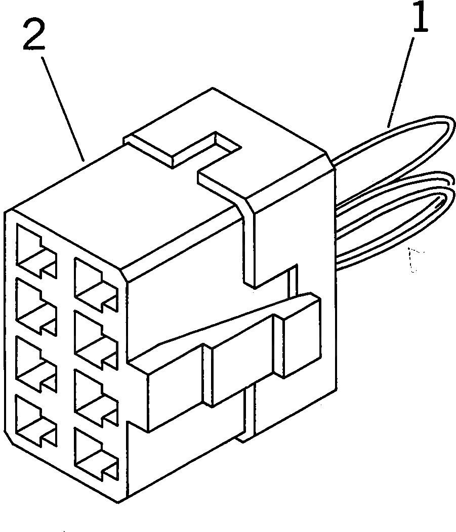 Схема запчастей Komatsu PC450-6 - ПЕРЕКЛЮЧАТЕЛЬ (КОННЕКТОР ВЫБОРА МОДЕЛИ)(№-) КАБИНА ОПЕРАТОРА И СИСТЕМА УПРАВЛЕНИЯ