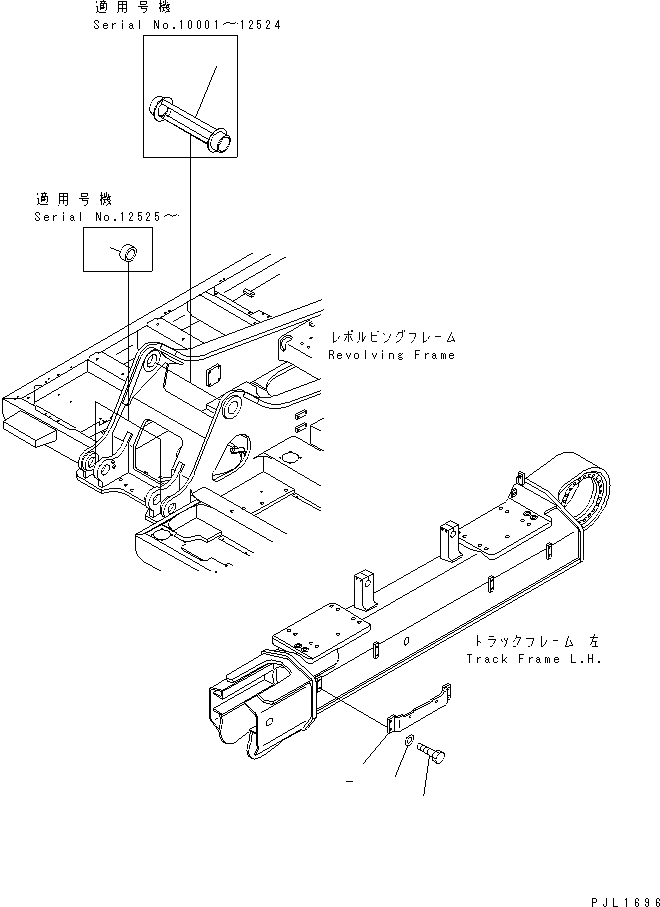 Схема запчастей Komatsu PC450-6K-J - ИНСТРУМЕНТ ДЛЯ ЭКСПОРТА(УПЛОТНЕНИЯ И СТУПЕНИ) (ДЛЯ MM ШИР. ГУСЕНИЦЫ)(№-) РАЗНОЕ