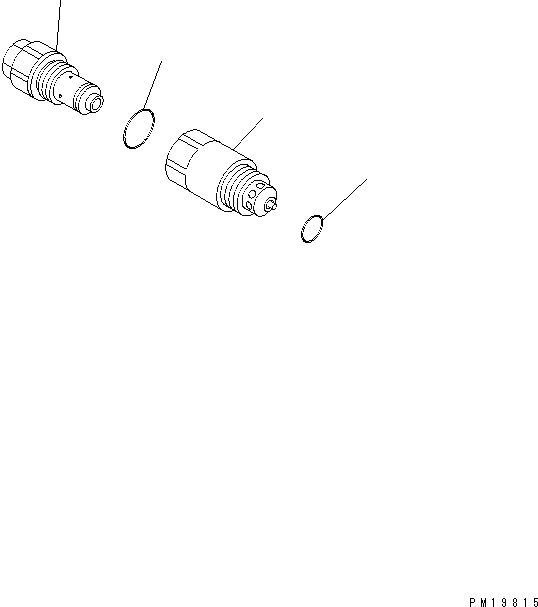 Схема запчастей Komatsu PC450-6K - НАВЕСНОЕ ОБОРУД-Е (ВСАСЫАЮЩИЙ КЛАПАН БЕЗОПАСНОСТИ) ГИДРАВЛИКА