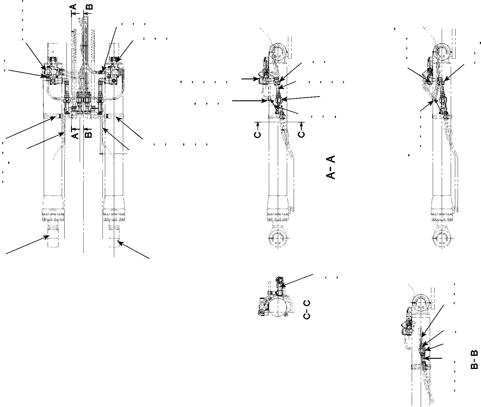 Схема запчастей Komatsu PC450LC-8K HIGH REACH DEMOLITION - КЛАПАН БЕЗОПАСНОСТИ TABLE OF CONTENTS PC-8 ВЫС. REACH РАЗРУШ. ЗДАНИЙ