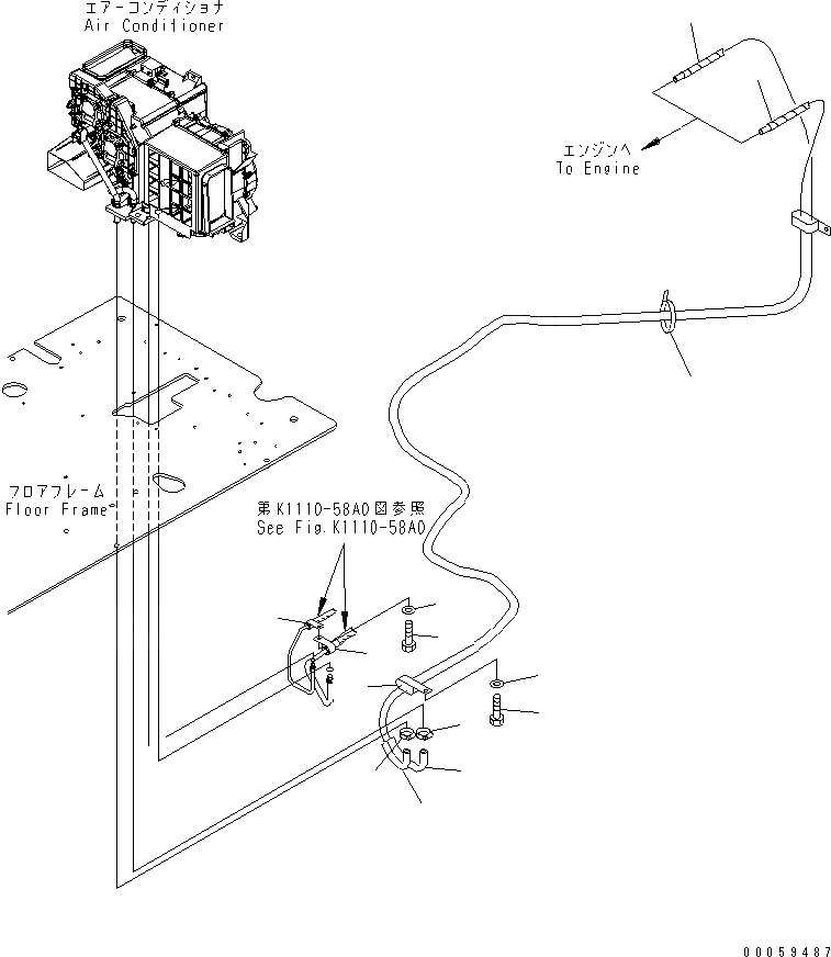 Схема запчастей Komatsu PC450LC-8K HIGH REACH DEMOLITION - OPERATORґS КАБИНА (ПОЛ) (ШЛАНГИ ОБОГРЕВАТЕЛЯ) TABLE OF CONTENTS PC-8 ВЫС. REACH РАЗРУШ. ЗДАНИЙ