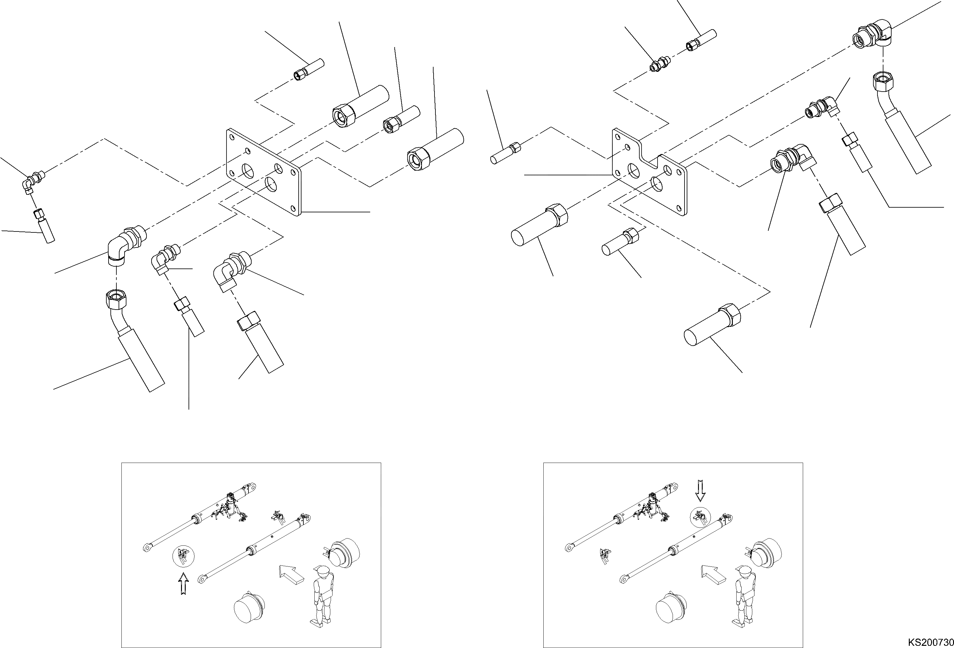 Схема запчастей Komatsu PC450LC-8K HIGH REACH DEMOLITION - ОТСЕК ДВИГАТЕЛЯТРУБЫ - HWG TABLE OF CONTENTS PC-8 ВЫС. REACH РАЗРУШ. ЗДАНИЙ