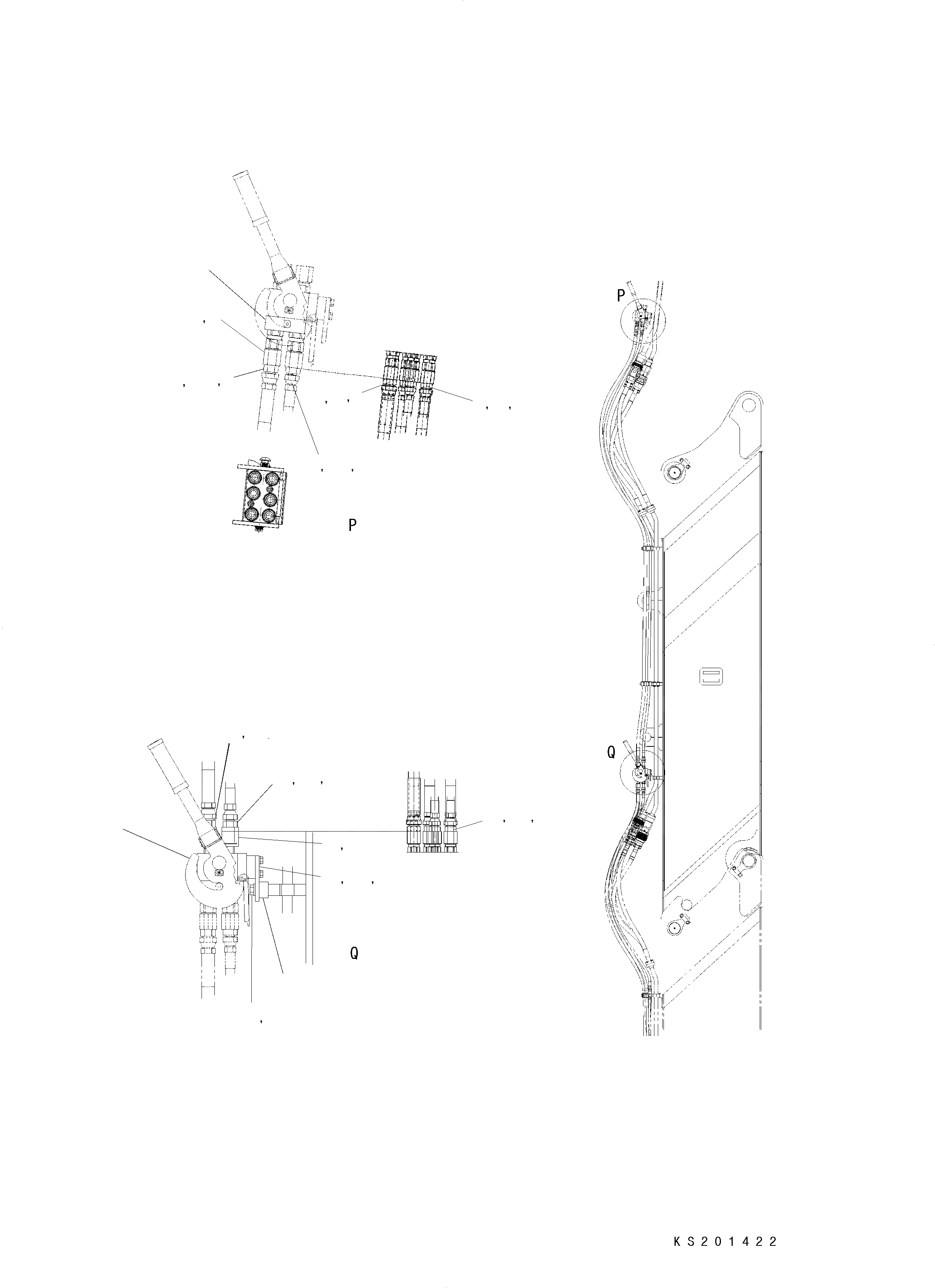 Схема запчастей Komatsu PC450LC-8K HIGH REACH DEMOLITION - 2-Я СТРЕЛА QUICK CHANGE БЛОК (/) (№K8-K8) TABLE OF CONTENTS PC-8 ВЫС. REACH РАЗРУШ. ЗДАНИЙ