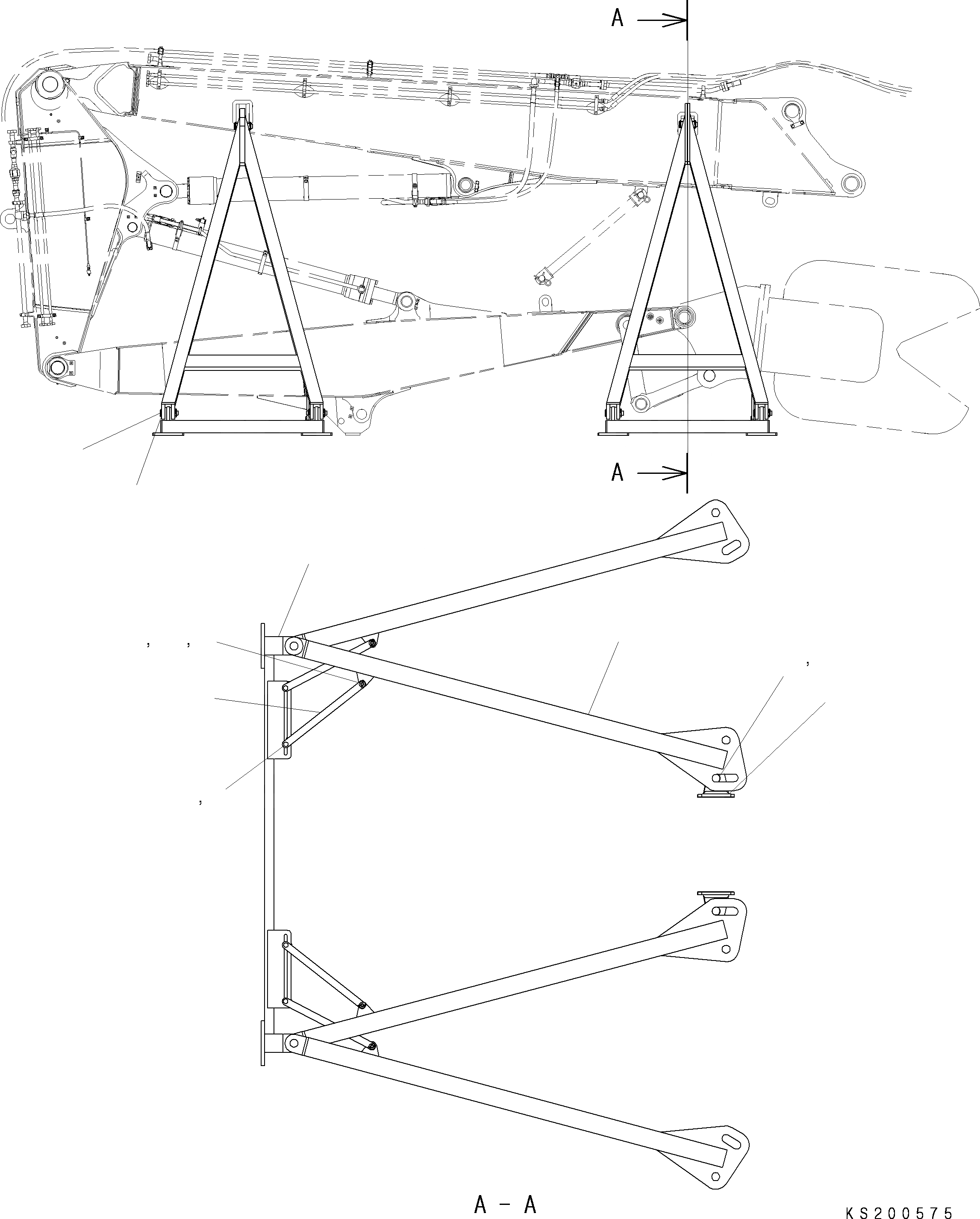 Схема запчастей Komatsu PC450LC-8K HIGH REACH DEMOLITION - ВЫС. REACH РАБОЧЕЕ ОБОРУДОВАНИЕ СТОЙКАS (№K87-) TABLE OF CONTENTS PC-8 ВЫС. REACH РАЗРУШ. ЗДАНИЙ