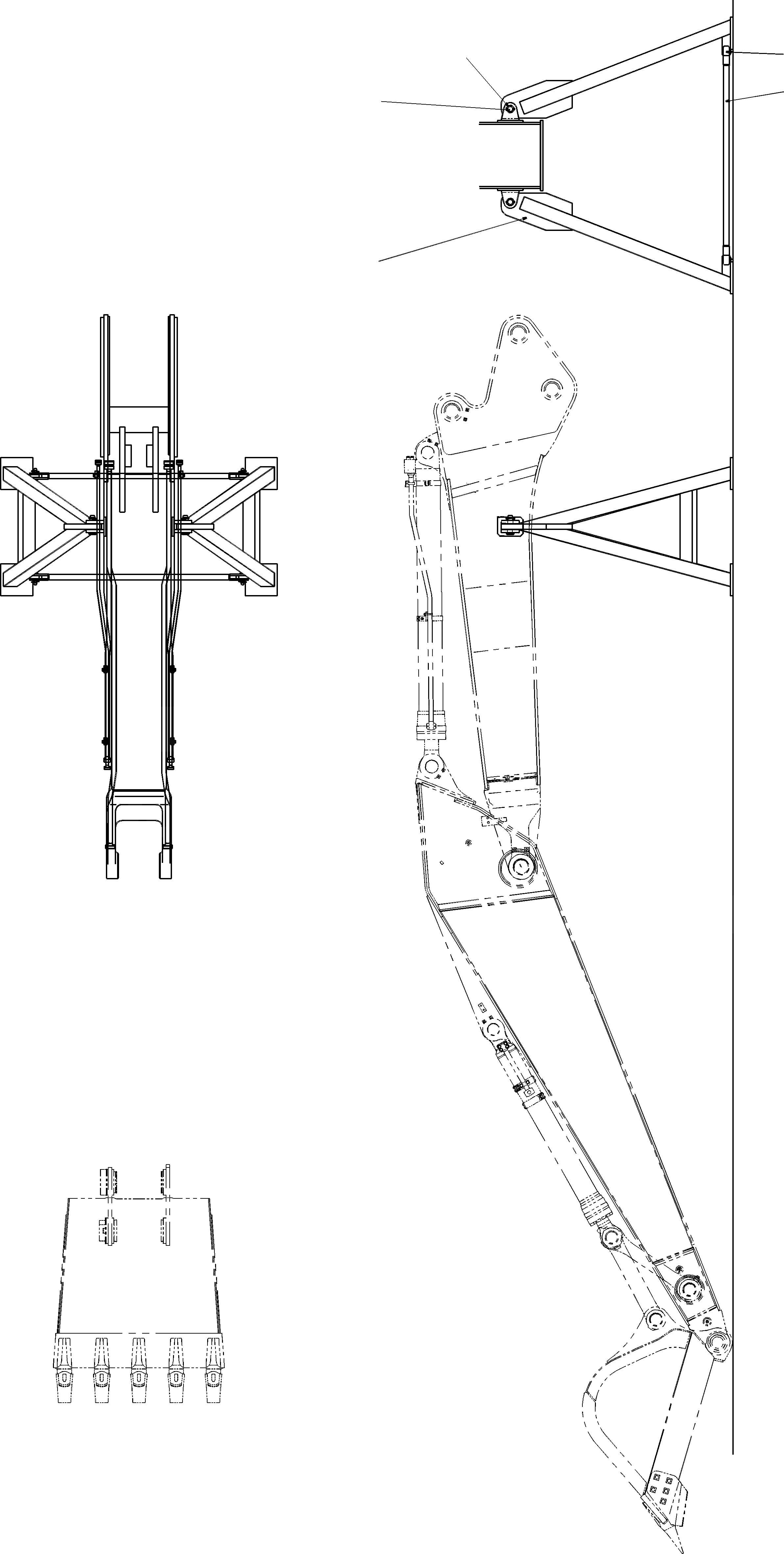 Схема запчастей Komatsu PC450LC-8K HIGH REACH DEMOLITION - DIG СТРЕЛА СТОЙКА (№K8-K8) TABLE OF CONTENTS PC-8 ВЫС. REACH РАЗРУШ. ЗДАНИЙ