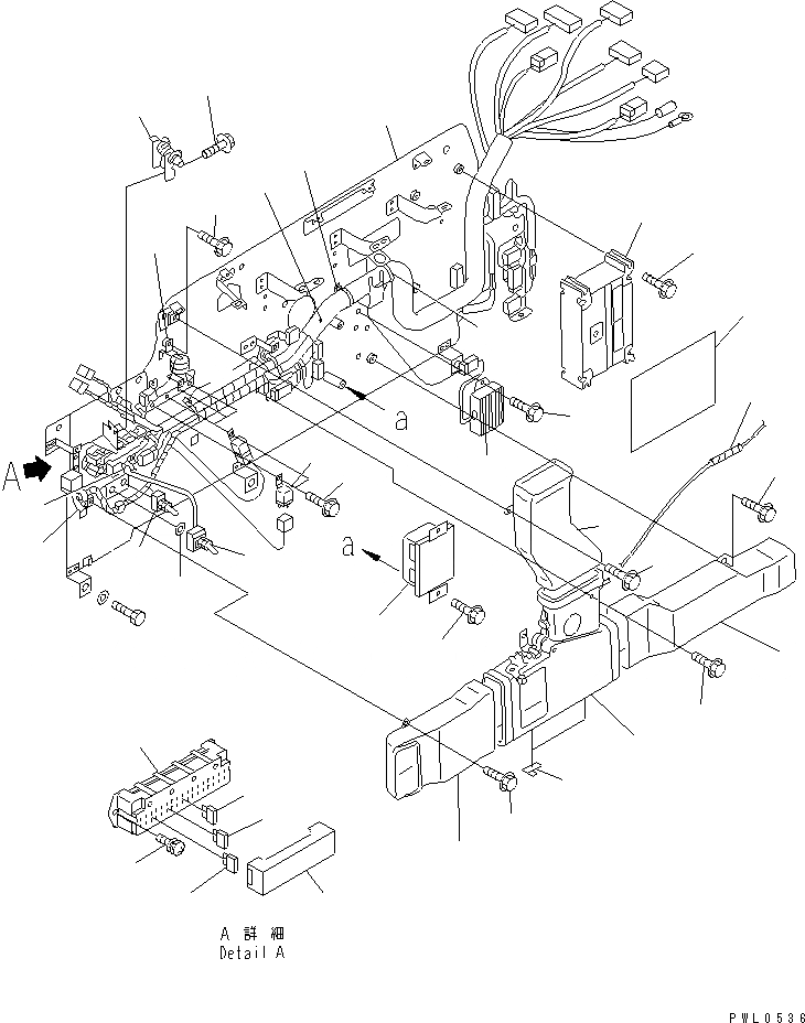 Схема запчастей Komatsu PC450LC-6K-KE - КАБИНА (ОСНОВ.) (РЫЧАГ С КЛАПАНОМ PPC) КАБИНА ОПЕРАТОРА И СИСТЕМА УПРАВЛЕНИЯ