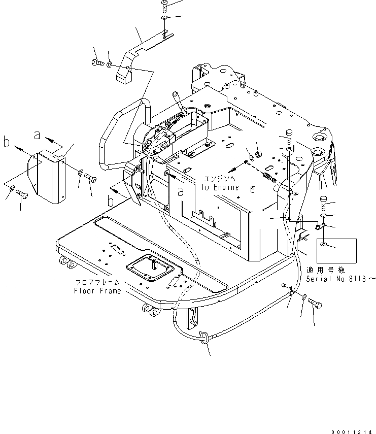 Схема запчастей Komatsu PC50MR-2 - ПОКРЫТИЕ ПОЛА (ДЛЯ НАВЕСА) (ДЛЯ СЕВ. АМЕРИКИ)(№-89) КАБИНА ОПЕРАТОРА И СИСТЕМА УПРАВЛЕНИЯ