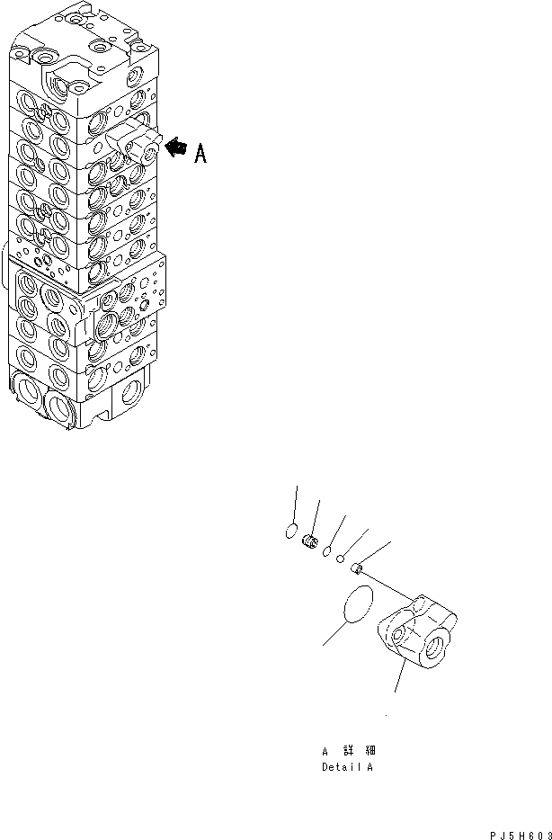 Схема запчастей Komatsu PC58UU-3 - ОСНОВН. КЛАПАН (9-КЛАПАН) (8/) (ДЛЯ НАКЛОНЯЕМ. MECHA ОТВАЛ С ИЗМ. УГЛОМ ПОВОРОТА)(№88-) ОСНОВН. КОМПОНЕНТЫ И РЕМКОМПЛЕКТЫ