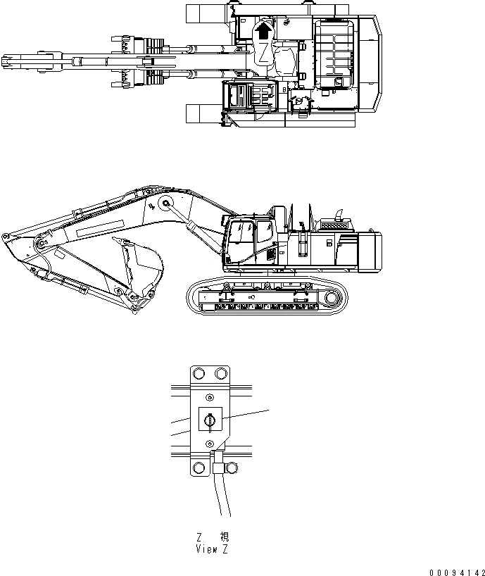 Схема запчастей Komatsu PC600-8R - АККУМУЛЯТОР (АККУМУЛЯТОР DISCONNECT ПЕРЕКЛЮЧАТЕЛЬ) МАРКИРОВКА