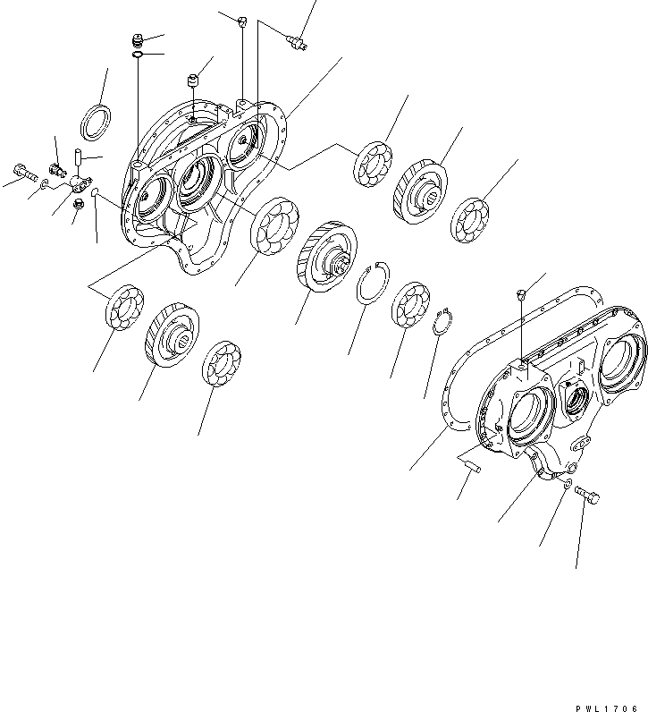 Схема запчастей Komatsu PC600-6 - МЕХ-М ОТБОРА МОЩНОСТИ (МЕХ-М ОТБОРА МОЩНОСТИ В СБОРЕ) КОМПОНЕНТЫ ДВИГАТЕЛЯ