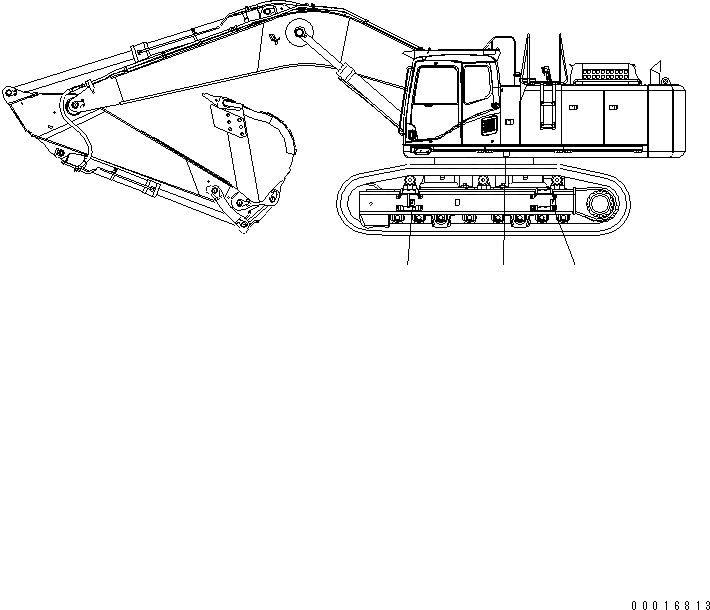 Схема запчастей Komatsu PC600-7K - ОБСЛУЖ-Е МАРКИРОВКА МАРКИРОВКА