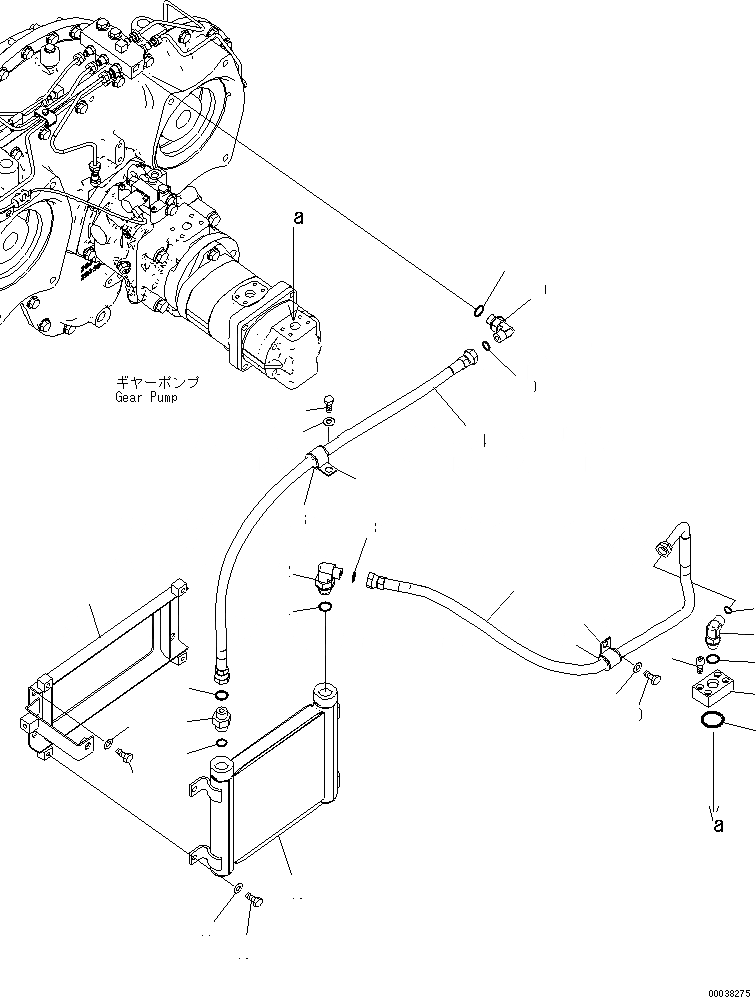 Схема запчастей Komatsu PC600-8 - МЕХ-М ОТБОРА МОЩНОСТИ (МЕХ-М ОТБОРА МОЩН-ТИ ТРУБЫ) (ПОДАЮЩ. ТРУБЫ)(№-7) КОМПОНЕНТЫ ДВИГАТЕЛЯ