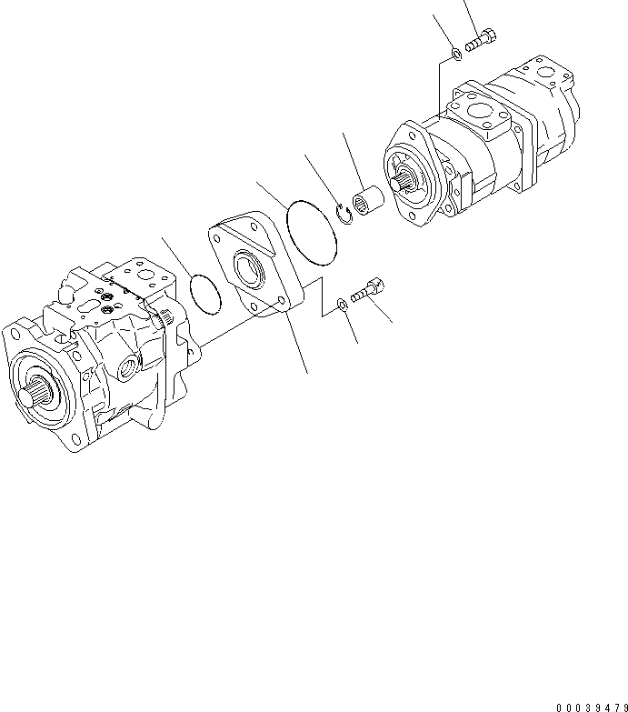 Схема запчастей Komatsu PC600-8 - НАСОС ВЕНТИЛЯТОРА (7/7) (№K-K7) Y ОСНОВН. КОМПОНЕНТЫ И РЕМКОМПЛЕКТЫ