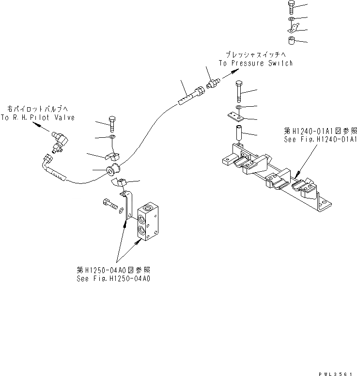 Схема запчастей Komatsu PC600LC-6KJ - СИГНАЛ. ПЕРЕГРУЗКИ РАЗНОЕ