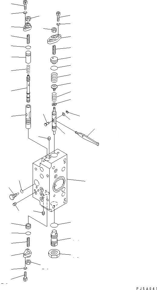 Схема запчастей Komatsu PC600LC-6A - ОСНОВН. НАСОС (/) (NO. НАСОС) (-ЯC)(№-) ОСНОВН. КОМПОНЕНТЫ И РЕМКОМПЛЕКТЫ