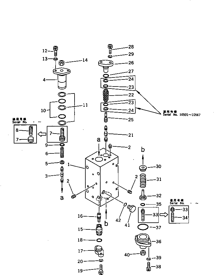 Схема запчастей Komatsu PC650-3 - HYDROULIC НАСОС¤ NO. (ЗАДН. CO И NC КЛАПАН) (/)       (С -STAGE SELECTOR MODE OLSS) УПРАВЛ-Е РАБОЧИМ ОБОРУДОВАНИЕМ