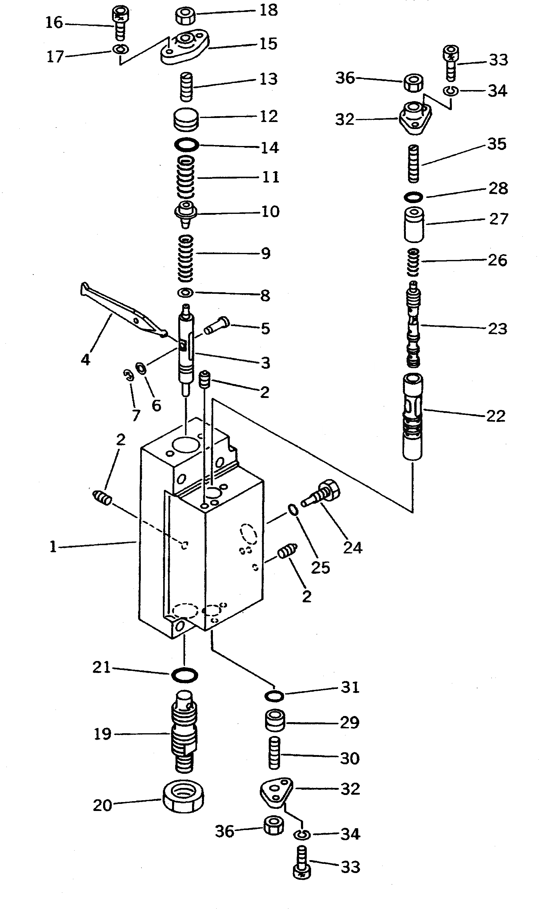 Схема запчастей Komatsu PC650-5 - NO. НАСОС (8/) (С -STAGE SELECTOR MODE OLSS) (КРОМЕ ЯПОН.) ГИДРАВЛИКА