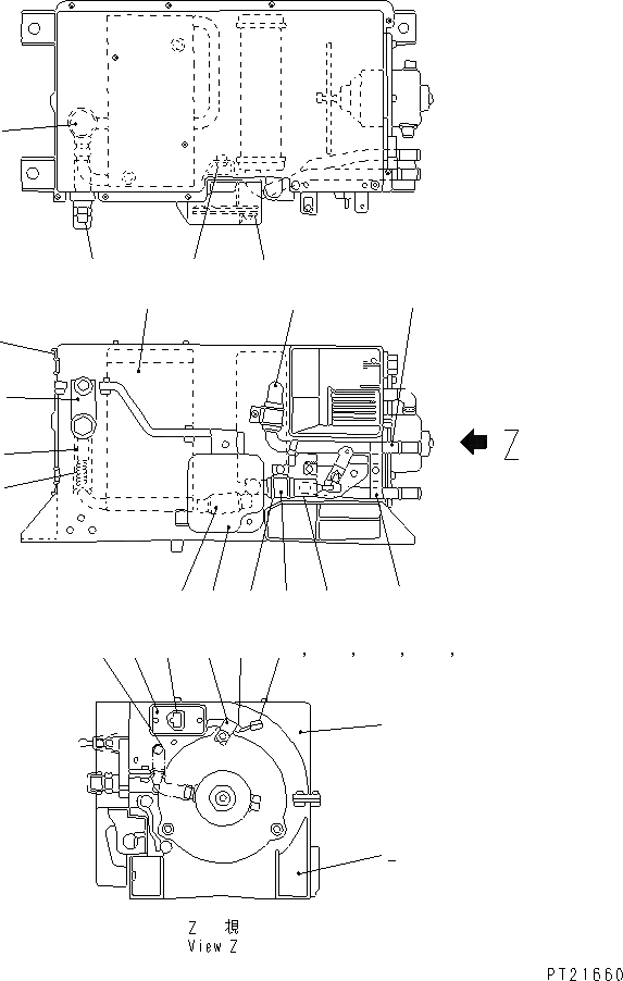 Схема запчастей Komatsu PC650-5 - КОНДИЦ. ВОЗДУХА (БЛОК КОНДИЦИОНЕРА)(№-87) КАБИНА ОПЕРАТОРА И СИСТЕМА УПРАВЛЕНИЯ