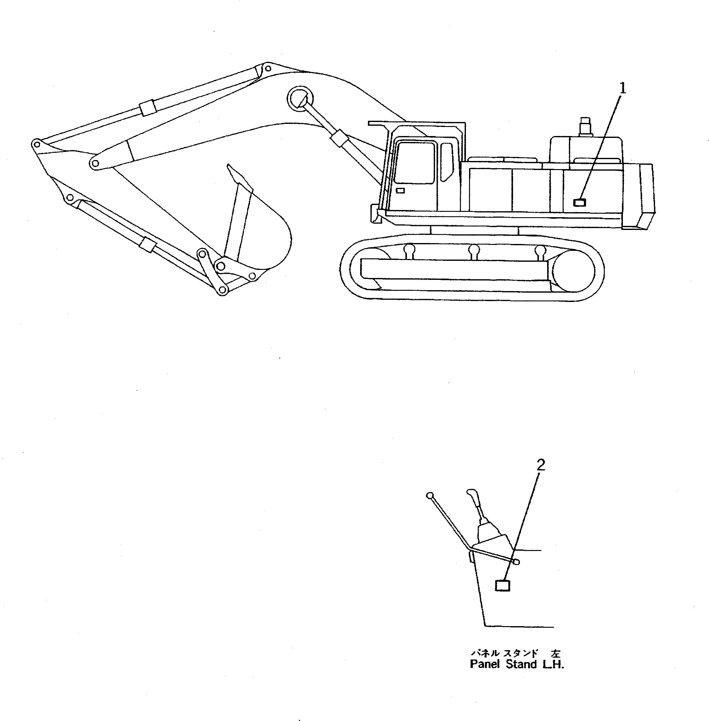 Схема запчастей Komatsu PC650-5 - ПЛАСТИНА (EC СПЕЦ-Я.) МАРКИРОВКА