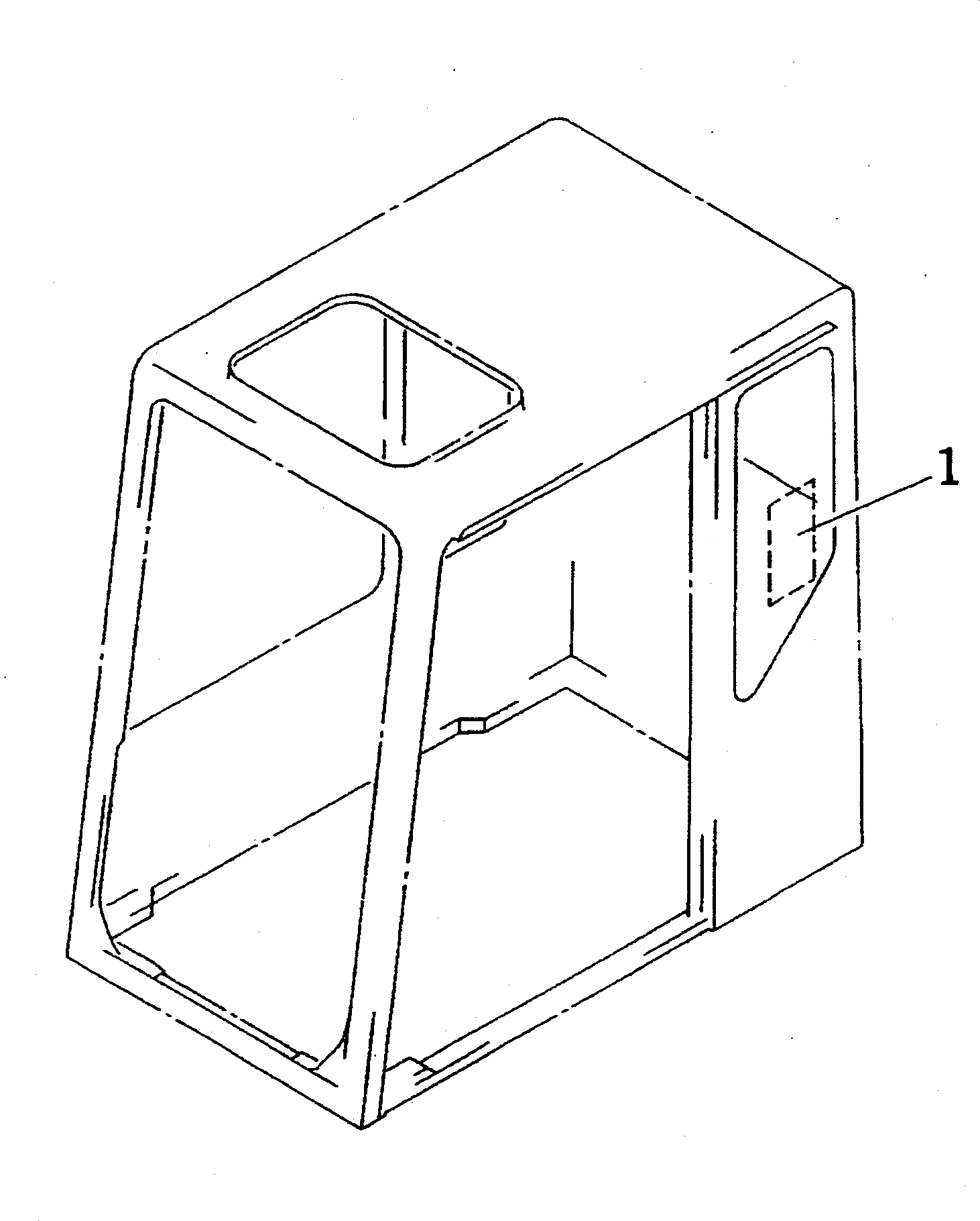 Схема запчастей Komatsu PC650-5 - ПЛАСТИНА (ГРУЗОПОДЪЕМНОСТЬ) (KDC) МАРКИРОВКА