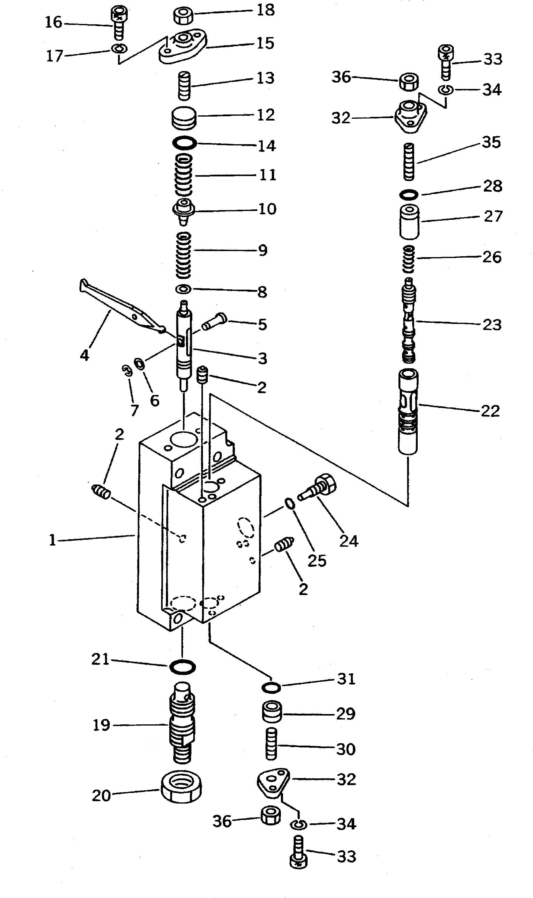 Схема запчастей Komatsu PC650SE-5 - NO. НАСОС (8/) (С -STATE SELECTOR MODE OLSS) ГИДРАВЛИКА