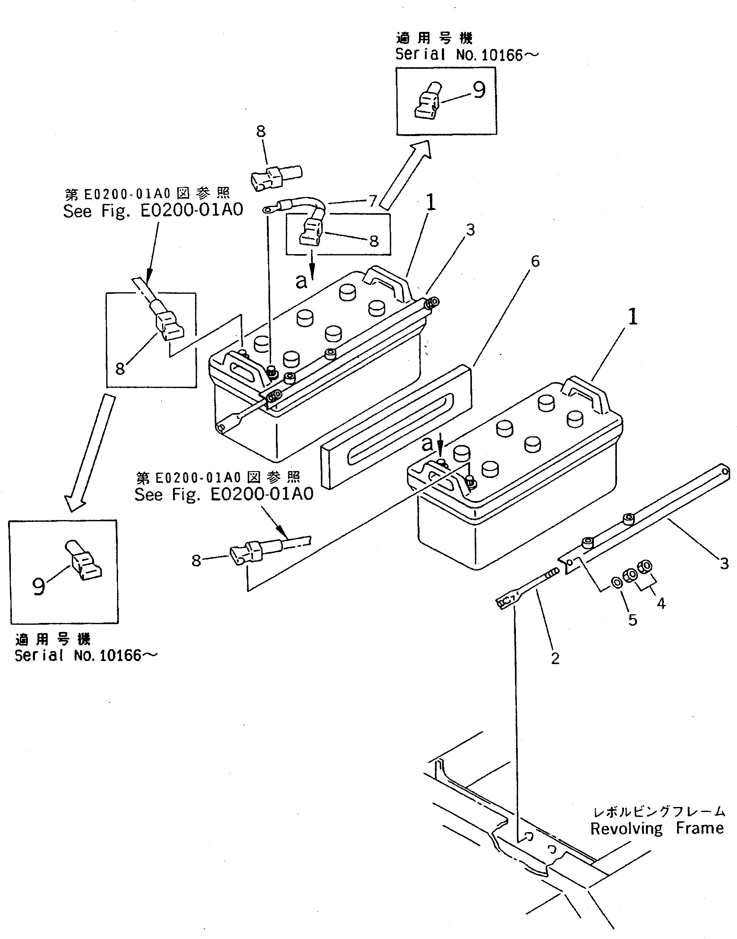 Схема запчастей Komatsu PC710SE-5 - АККУМУЛЯТОР (C) (ЖИДКОСТН. ТИПА)(№8-) ЭЛЕКТРИКА