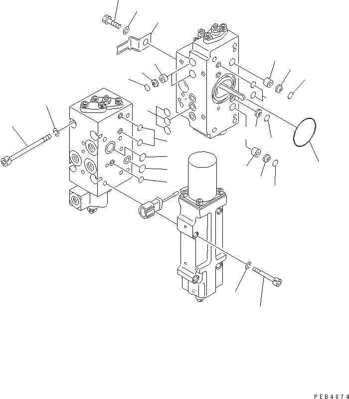 Схема запчастей Komatsu PC750-6 - ОСНОВН. НАСОС (7/8) (NO. НАСОС)(№-) ОСНОВН. КОМПОНЕНТЫ И РЕМКОМПЛЕКТЫ