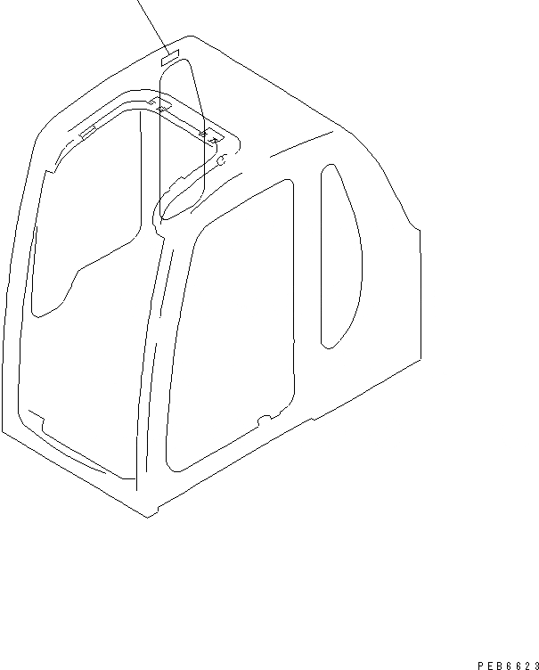 Схема запчастей Komatsu PC750-6-AM - РАБОЧЕЕ ОБОРУДОВАНИЕ (OPERATING PATTERN ПЛАСТИНА) (ДЛЯ ПОГРУЗ.)(№-) РАБОЧЕЕ ОБОРУДОВАНИЕ