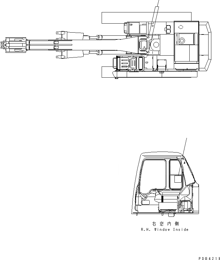 Схема запчастей Komatsu PC750-6 - ОБСЛУЖ-Е МАРКИРОВКАS(№-999) МАРКИРОВКА