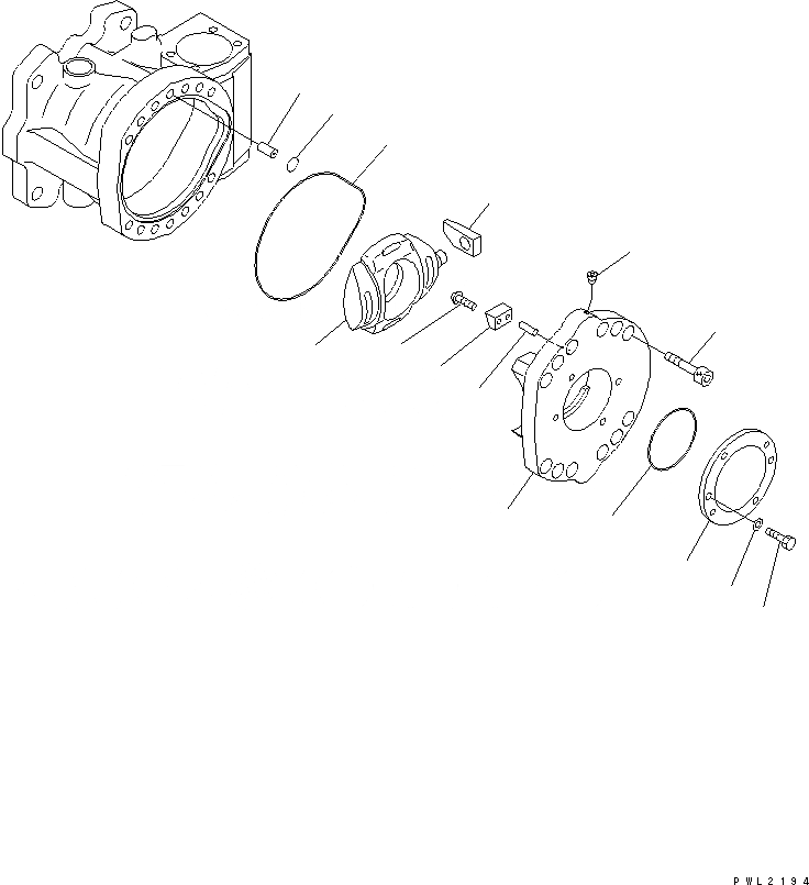 Схема запчастей Komatsu PC750-6 - ОСНОВН. НАСОС (9/) (NO. НАСОС)(№9-999) ОСНОВН. КОМПОНЕНТЫ И РЕМКОМПЛЕКТЫ