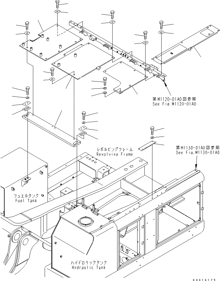 Схема запчастей Komatsu PC750LC-7 - КРЫШКА(КАБИНА) (МОРОЗОУСТОЙЧИВ. СПЕЦИФ-Я) ЧАСТИ КОРПУСА