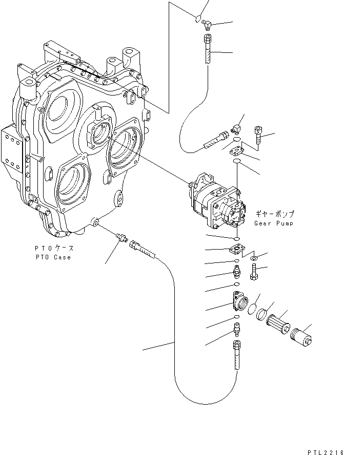 Схема запчастей Komatsu PC750LC-6 - МЕХ-М ОТБОРА МОЩНОСТИ (ТРУБЫ) (ФИЛЬТР.)(№9-999) КОМПОНЕНТЫ ДВИГАТЕЛЯ