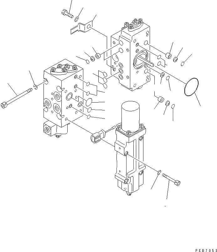 Схема запчастей Komatsu PC750LC-6K-01 - ОСНОВН. НАСОС (/) (NO. НАСОС)(№K-K999) ОСНОВН. КОМПОНЕНТЫ И РЕМКОМПЛЕКТЫ