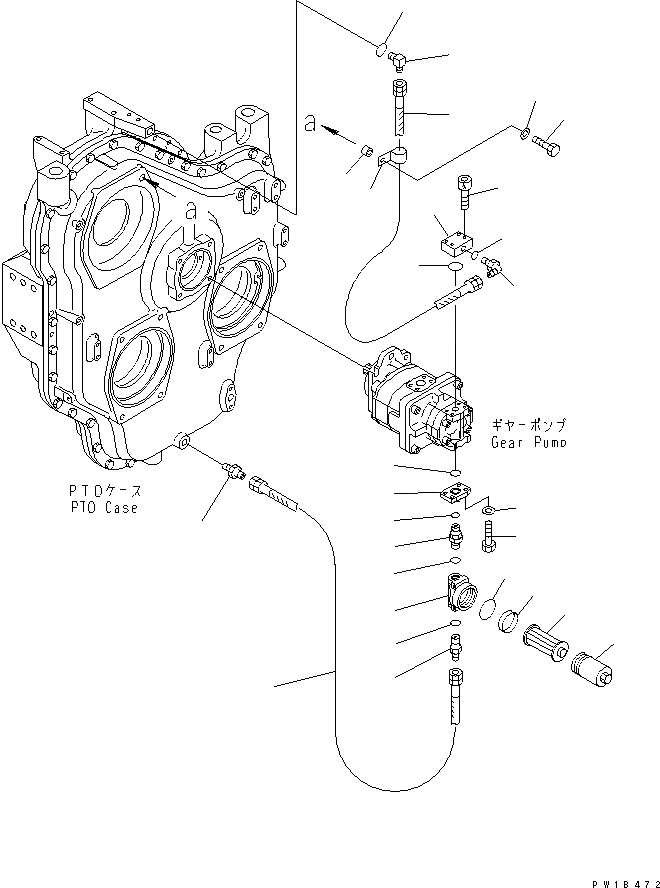 Схема запчастей Komatsu PC750SE-6 - МЕХ-М ОТБОРА МОЩНОСТИ (ТРУБЫ) (ФИЛЬТР.)(№-) КОМПОНЕНТЫ ДВИГАТЕЛЯ