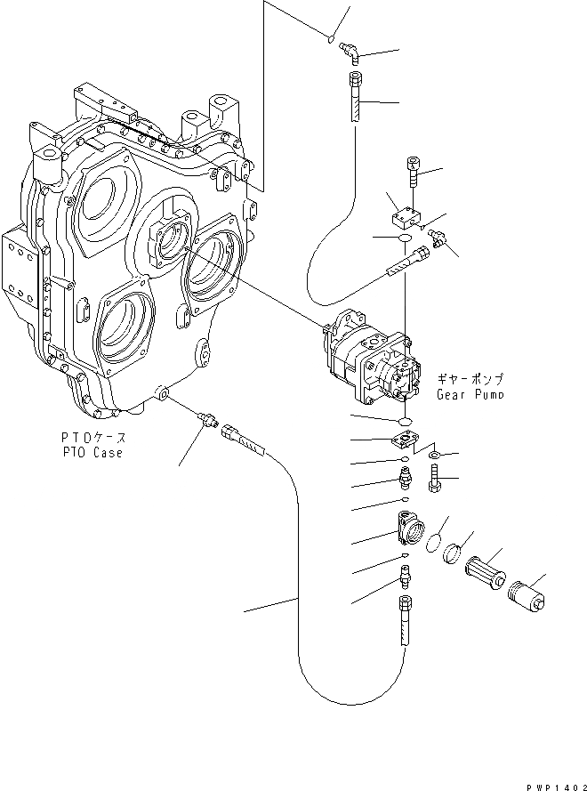 Схема запчастей Komatsu PC750SE-6K-01 - МЕХ-М ОТБОРА МОЩНОСТИ (ТРУБЫ) (ФИЛЬТР.)(№K-) КОМПОНЕНТЫ ДВИГАТЕЛЯ