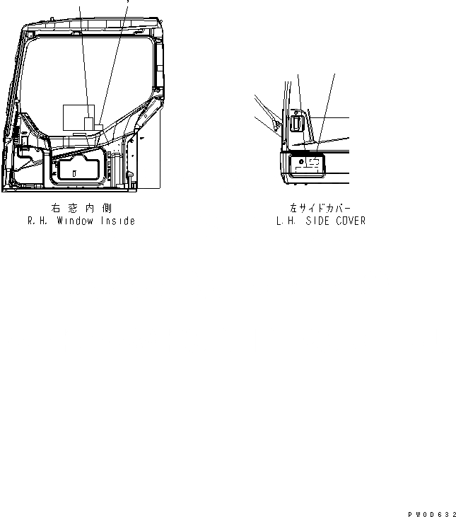 Схема запчастей Komatsu PC78US-6 - MULTI PATTERN (ПЛАСТИНА) (ЭКСКАВАТ.) (КРОМЕ ЯПОН.) ГИДРАВЛИКА