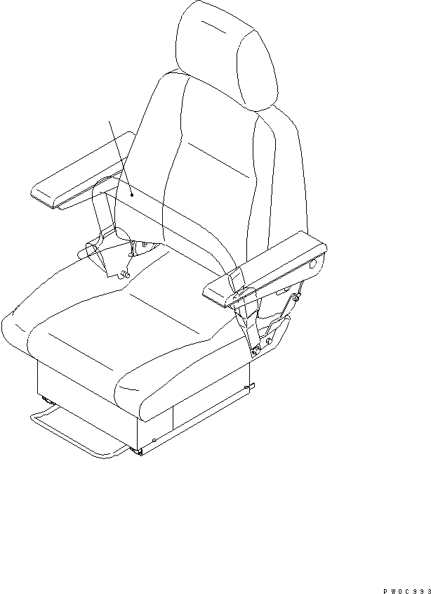 Схема запчастей Komatsu PC78UU-6 - РЕМЕНЬ БЕЗОПАСНОСТИ (8MM ШИР.) (АВТОМАТИЧ.) КАБИНА ОПЕРАТОРА И СИСТЕМА УПРАВЛЕНИЯ