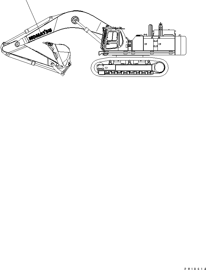 Схема запчастей Komatsu PC800-6 - МАРКИРОВКА (РАБОЧЕЕ ОБОРУДОВАНИЕ )(№-) МАРКИРОВКА