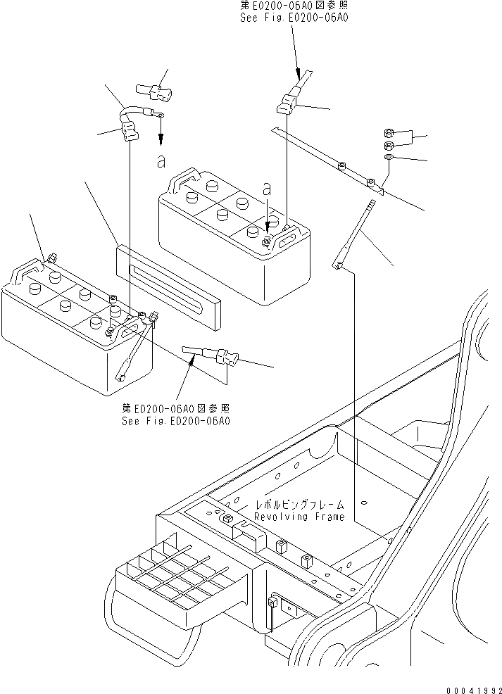 Схема запчастей Komatsu PC800-8 - АККУМУЛЯТОР КОРПУС ЭЛЕКТРИКА