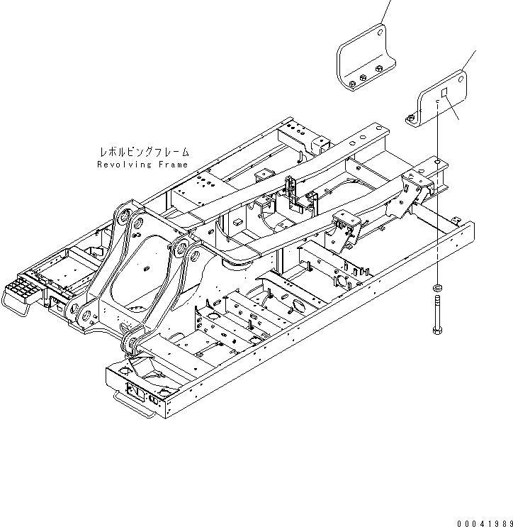 Схема запчастей Komatsu PC800-8 - ТРАНСПОРТ ЧАСТИ (КОРПУС) (ДЛЯ ЧАСТИ) РАЗНОЕ