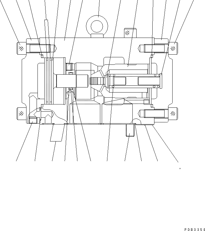 Схема запчастей Komatsu PC800LC-8R - ЗАКРЫВАЮЩИЙ КЛАПАН(ДЛЯ DRIFT PREВЕНТИЛЯТОРION КЛАПАН) ОСНОВН. КОМПОНЕНТЫ И РЕМКОМПЛЕКТЫ