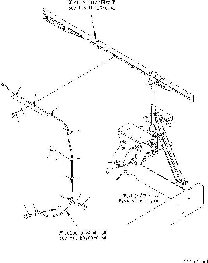 Схема запчастей Komatsu PC850-8 - ПРОВОДКА (КРЕПЛЕНИЕ) (KAL СПЕЦ-Я.)(№-) ЭЛЕКТРИКА