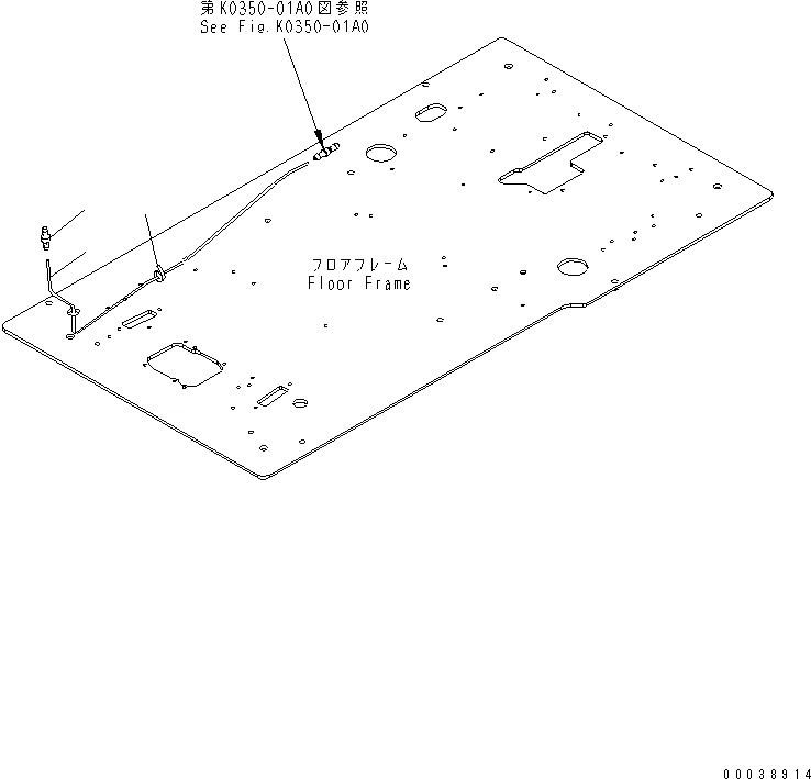 Схема запчастей Komatsu PC850-8 - ОСНОВН. КОНСТРУКЦИЯ (КАБИНА) (ОМЫВАТЕЛЬ СТЕКЛА) КАБИНА ОПЕРАТОРА И СИСТЕМА УПРАВЛЕНИЯ