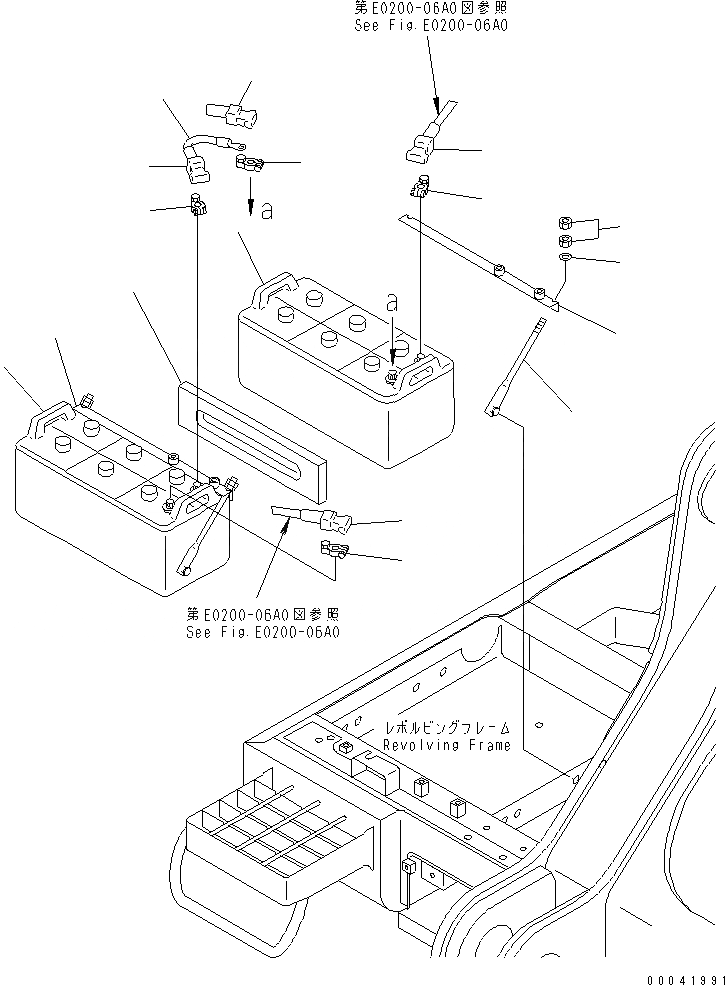 Схема запчастей Komatsu PC850-8 - АККУМУЛЯТОР (NS) (СУХ.)(№-) ЭЛЕКТРИКА