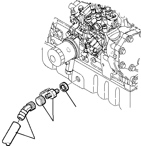 Схема запчастей Komatsu PC95R-2 - ОБОРУД-Е (TBG ВЕРСИЯ) МАРКИРОВКА