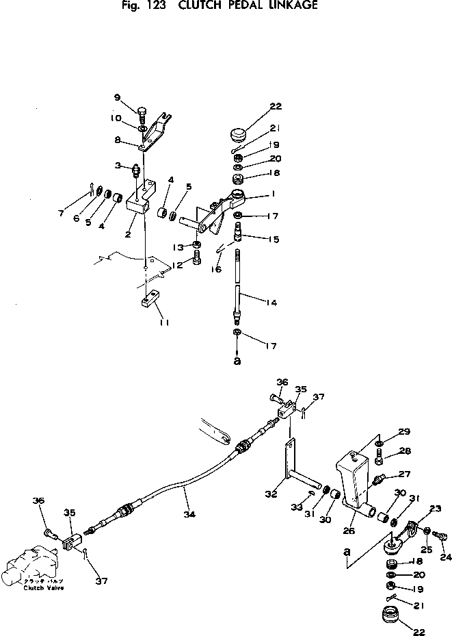 Схема запчастей Komatsu PW100-1 - МУФТА ПЕДАЛЬ МЕХАНИЗМ КОМПОНЕНТЫ ДВИГАТЕЛЯ И ЭЛЕКТРИКА