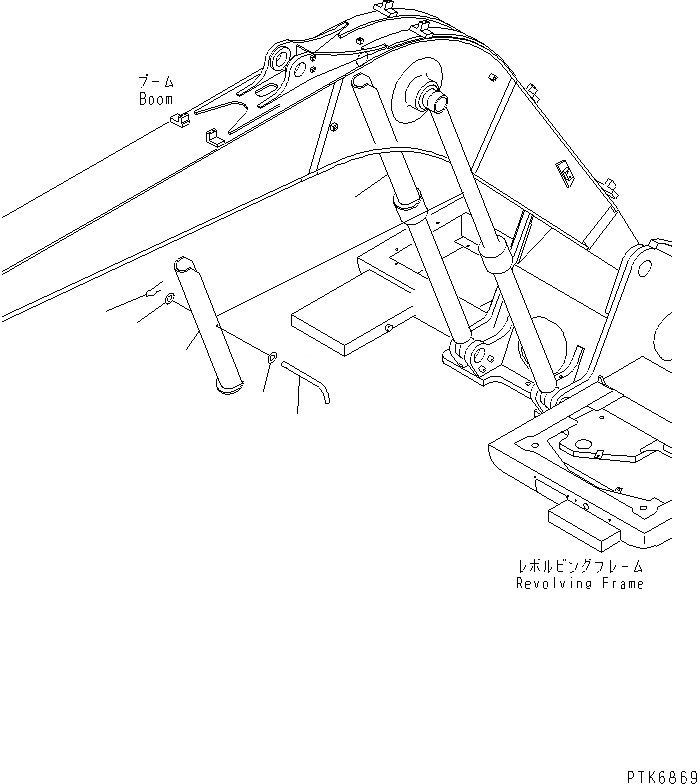 Схема запчастей Komatsu PW130ES-6K - БЛОКИР.ING ЦИЛИНДР СТРЕЛЫ(ДЛЯ 1-СЕКЦИОНН. СТРЕЛЫ) (ИТАЛИЯ СПЕЦ-Я.) РАБОЧЕЕ ОБОРУДОВАНИЕ